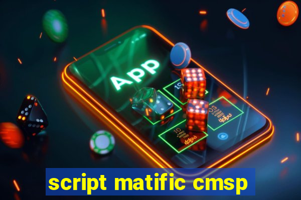 script matific cmsp